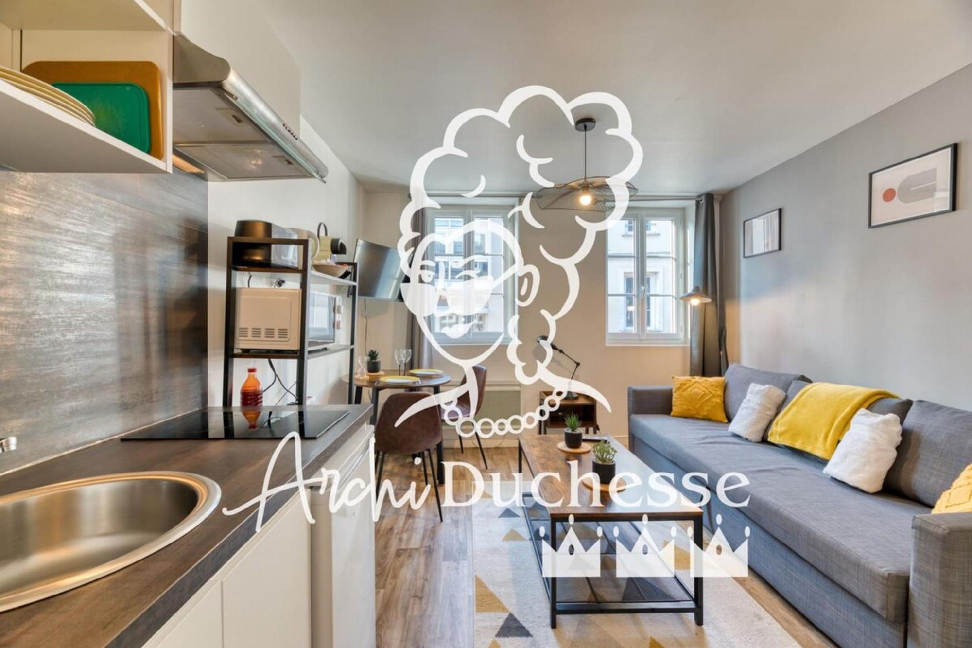 Le Remi Studio Renove Au Coeur De Rouen Extérieur photo